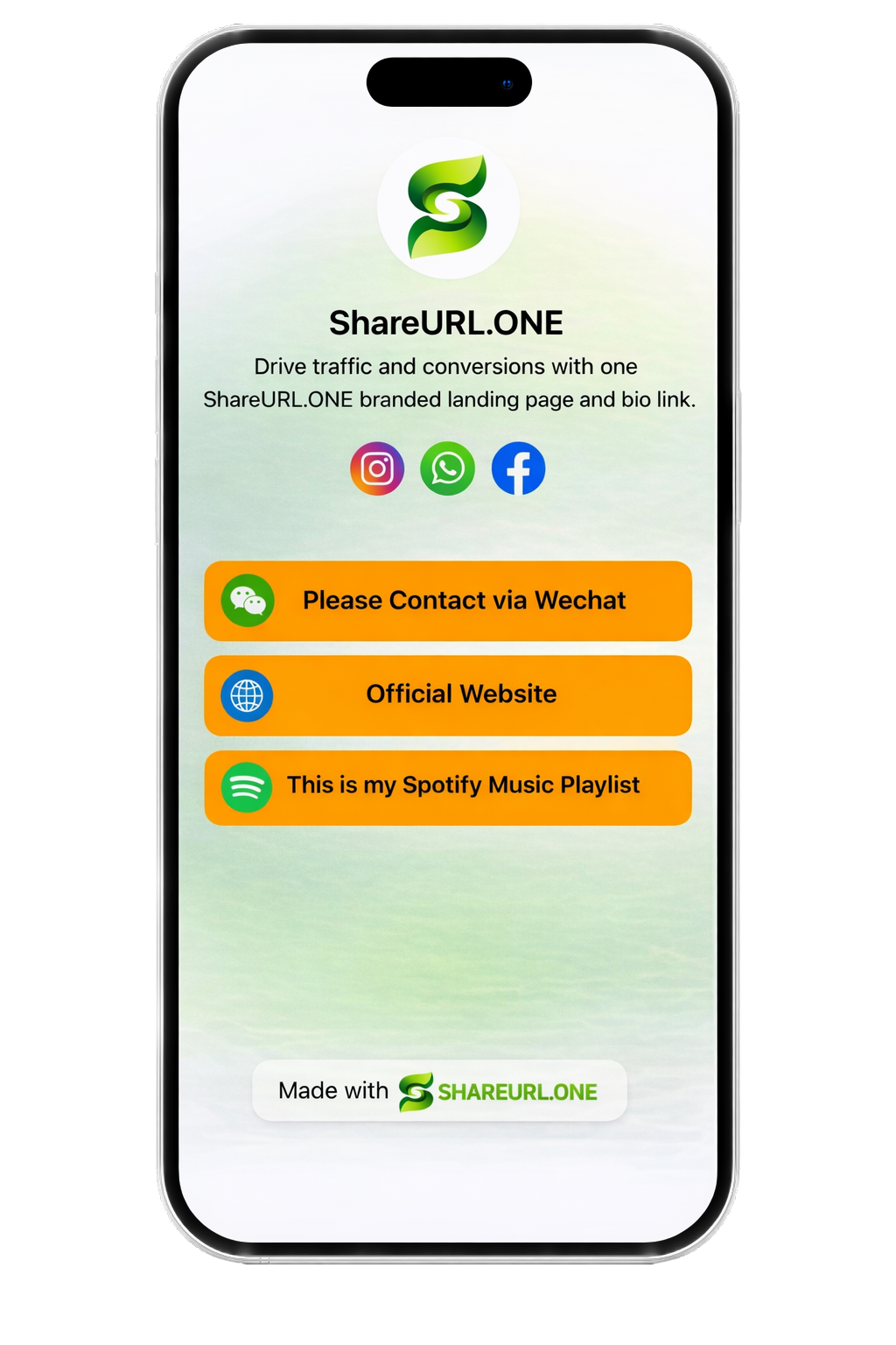 OneBio Button