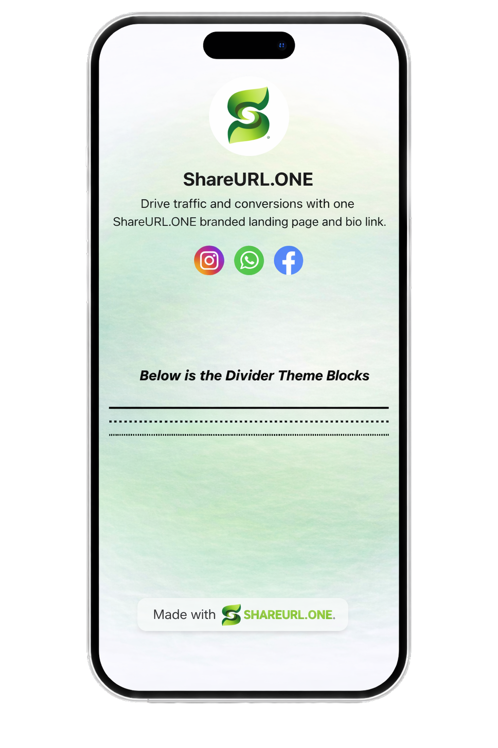 OneBio Divider